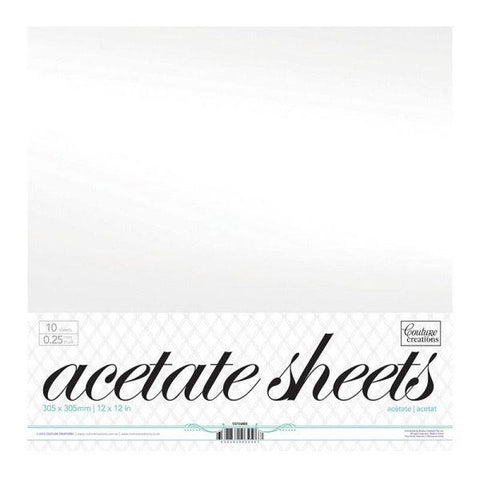 Acetate Sheet - Single Sheet