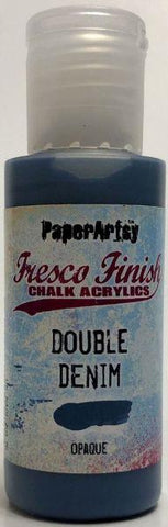 Fresco Finish Acrylic Paint - Double Denim