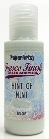 Fresco Finish Acrylic Paint - Hint of Mint