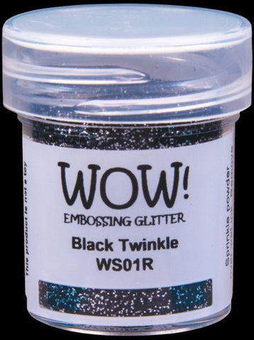 Embossing Powder - Black Twinkle