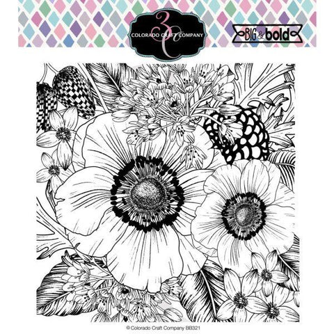 Clear Stamps - Big & Bold - Anemone & Alium