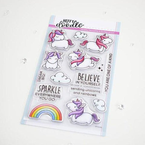 Clear Stamps - Fluffy Puffy Unicorns