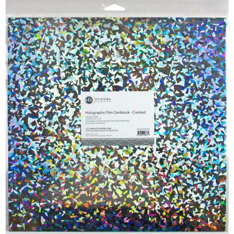 Holographic Cardstock - Cracked
