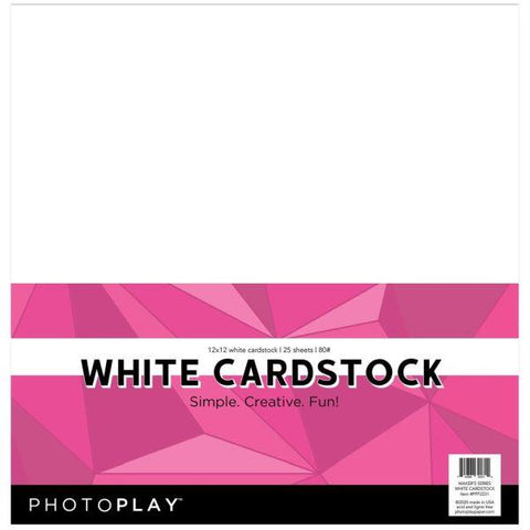 Cardstock - 80# White