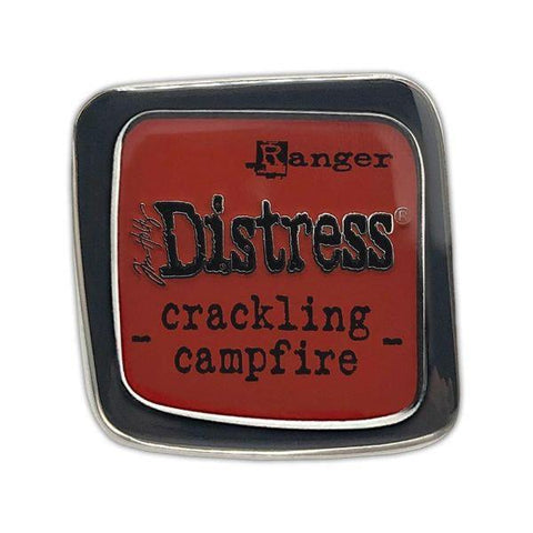 Distress Collector's Pin - Crackling Campfire