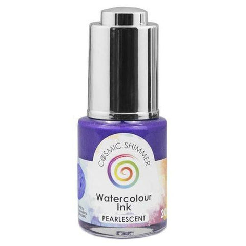 Cosmic Shimmer Watercolour Ink - Pearlescent Lilac Sapphire