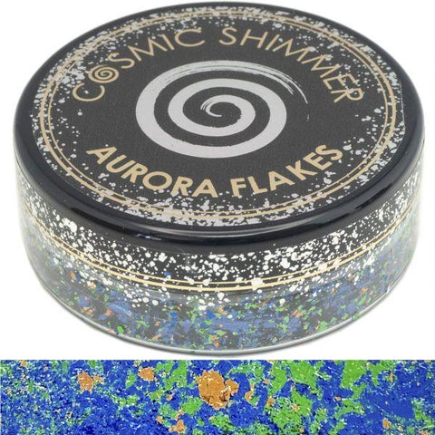 Cosmic Shimmer Aurora Flakes - Enchanted Forest