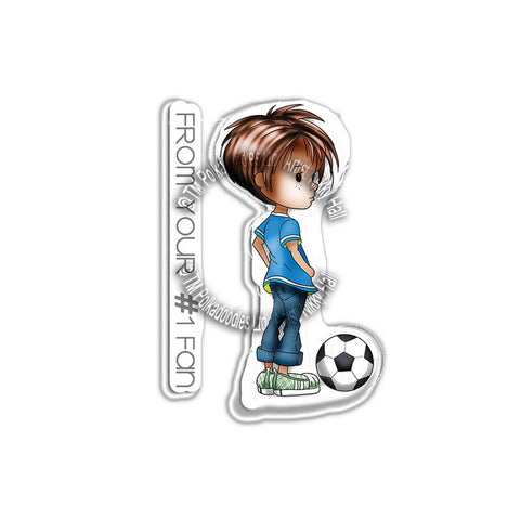 Clear Stamps - Little Dudes - Football