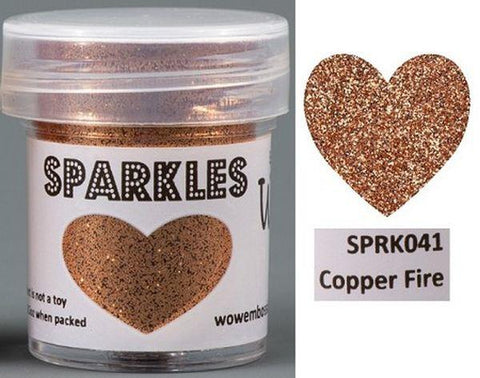 Sparkles Glitter - Copper Fire