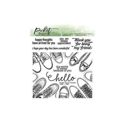 Clear Stamps - Hello