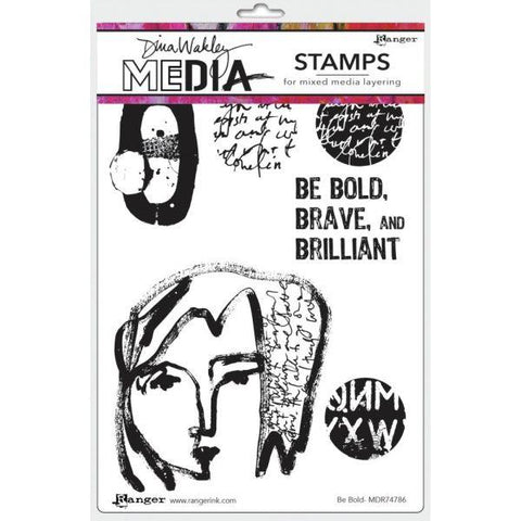 Cling Stamps - Be Bold