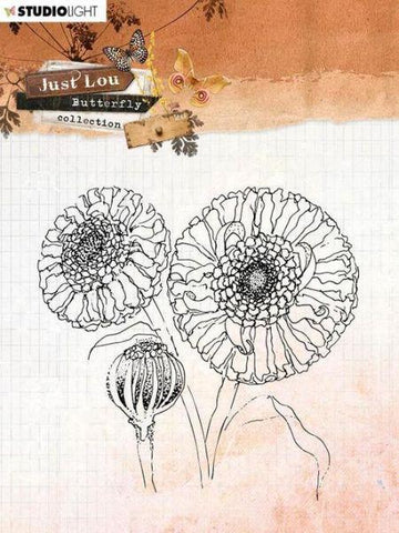 Just Lou Clear Stamp - Butterfly Collection - Nr. 16