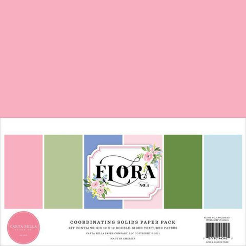 Flora No. 4 - 12x12 Collection Kit - Solids
