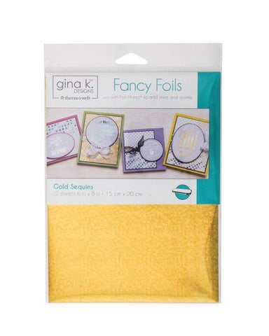 Thermoweb - Fancy Foils - Gold Sequins