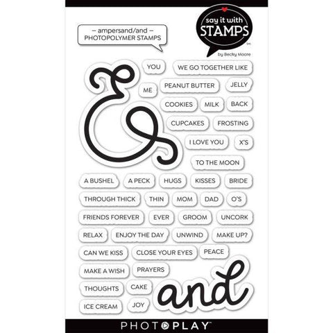Ampersand / And Word Stamps