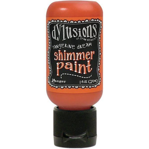 Dylusions Shimmer Paint - Tangerine Dream