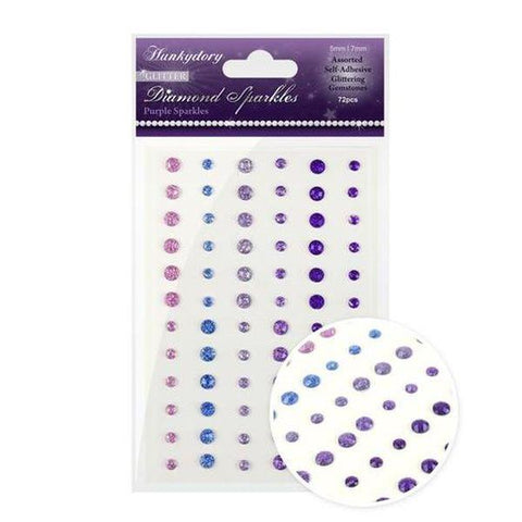 Diamond Sparkles Gemstones - Purple Sparkles