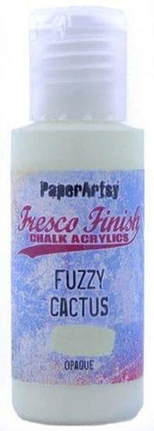 Fresco Finish Acrylic Paint - Fuzzy Cactus