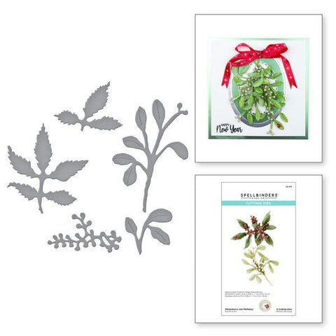 Dies - Susan's Garden - Winterbery and Mistletoe