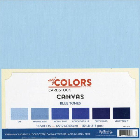 Cardstock - My Colors Bundle - Blue Tones