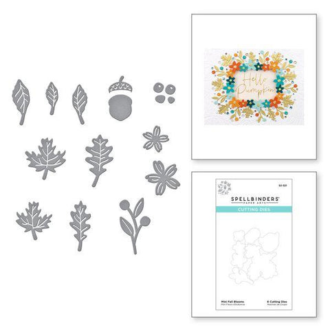 Fall Traditions Collection - Mini Fall Blooms Dies