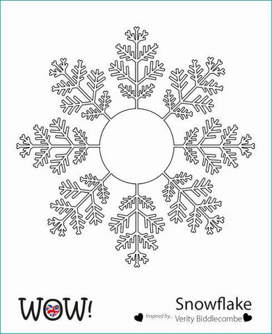 Stencil - Snowflake