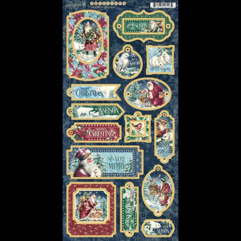 Let It Snow - Chipboard