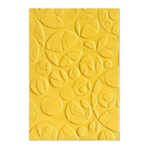 3D Textured Impression Embossing Folder - Swiss Cheese