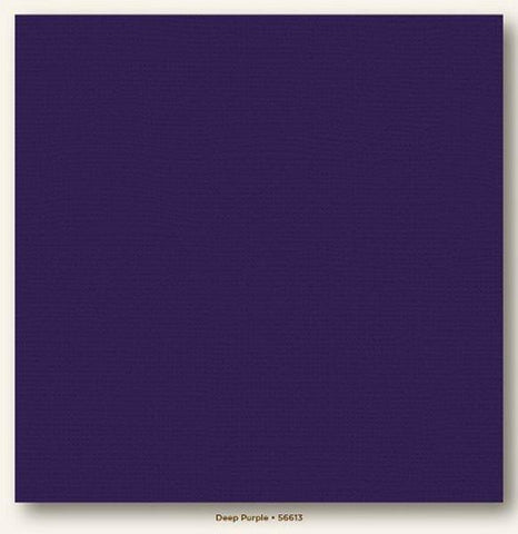 Canvas Cardstock - Deep Purple
