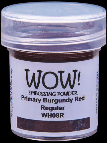 Embossing Powder - Primary Burgundy Red