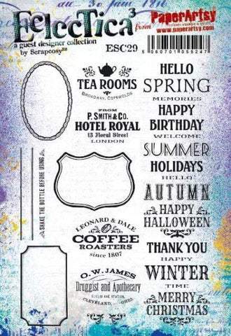 Cling Stamps - Scrapcosy #29