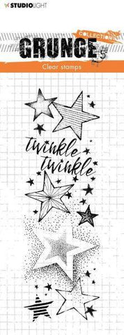 Clear Stamps - Grunge Collection - Twinkle Twinkle Stars