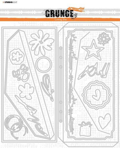 Dies - Grunge Collection - Envelope and Cardshape