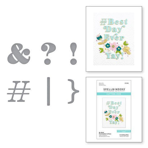 Be Bold Collection - Be Bold Punctuation & More Dies