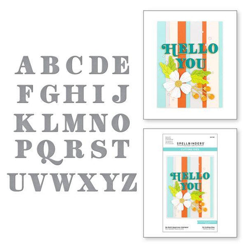 Be Bold Collection - Be Bold Uppercase Alphabet Dies