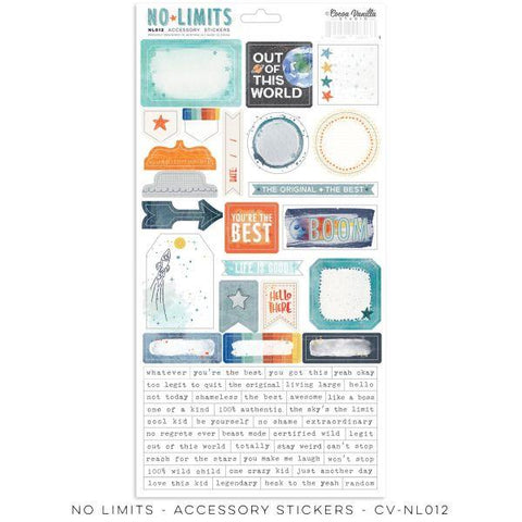 No Limits - Accessory Stickers