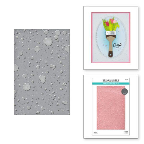 Celebrate You Collection - Splatter Embossing Folder