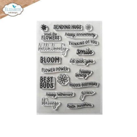 Clear Stamps - Smell the Flowers