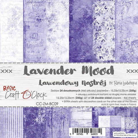 Basics - Lavender Mood - 6x6 Paper Collection
