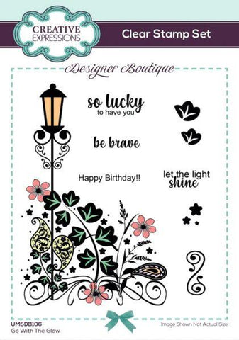 Designed Boutique Clear Stamp Sets - Go with the Glow