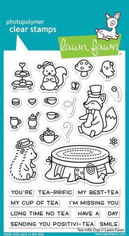 Tea-rrific Day - Clear Stamps