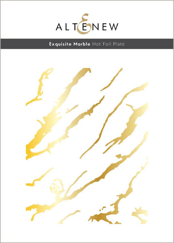 Exquisite Marble - Hot Foil Plate