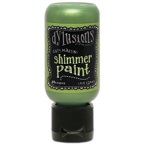 Dylusions Shimmer paint - Dirty Martini