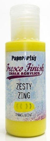 Fresco Finish Acrylic Paint - Zesty Zing