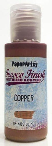 Fresco Finish Acrylic Paint - Copper