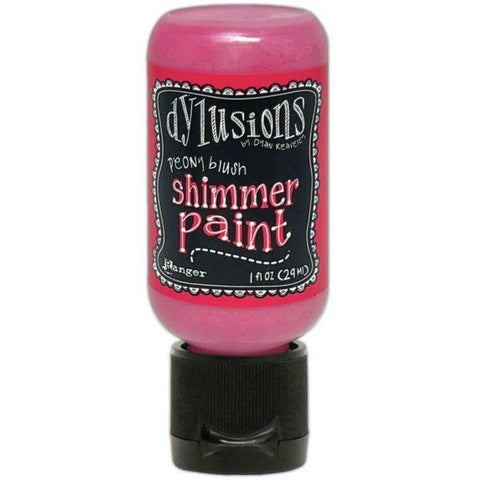Dylusions Shimmer Paint - Peony Blush
