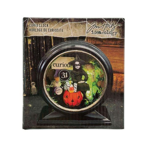 Idea-Ology - Halloween - Curio Clock (Black)