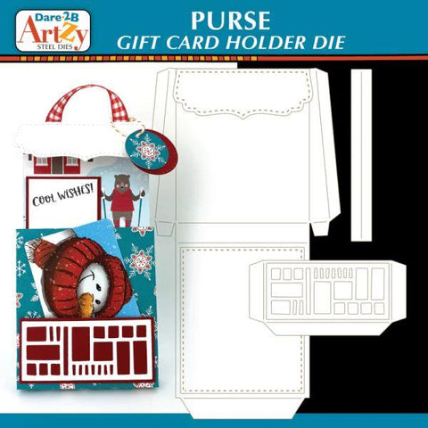 Purse Gift Card Holder Dies