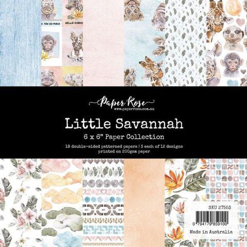 Little Savannah - 6x6 Paper Pack