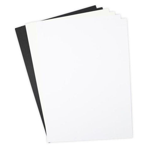 Surfacez Cardstock - Black/White/Ivory